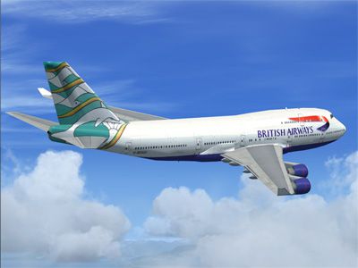 British Airways Boeing 747-400 for FSX