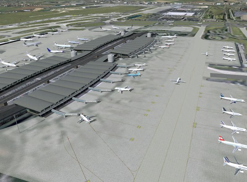 AFCAD2 LFPG Paris CDG, For RealCDG v3.1 for FS2004