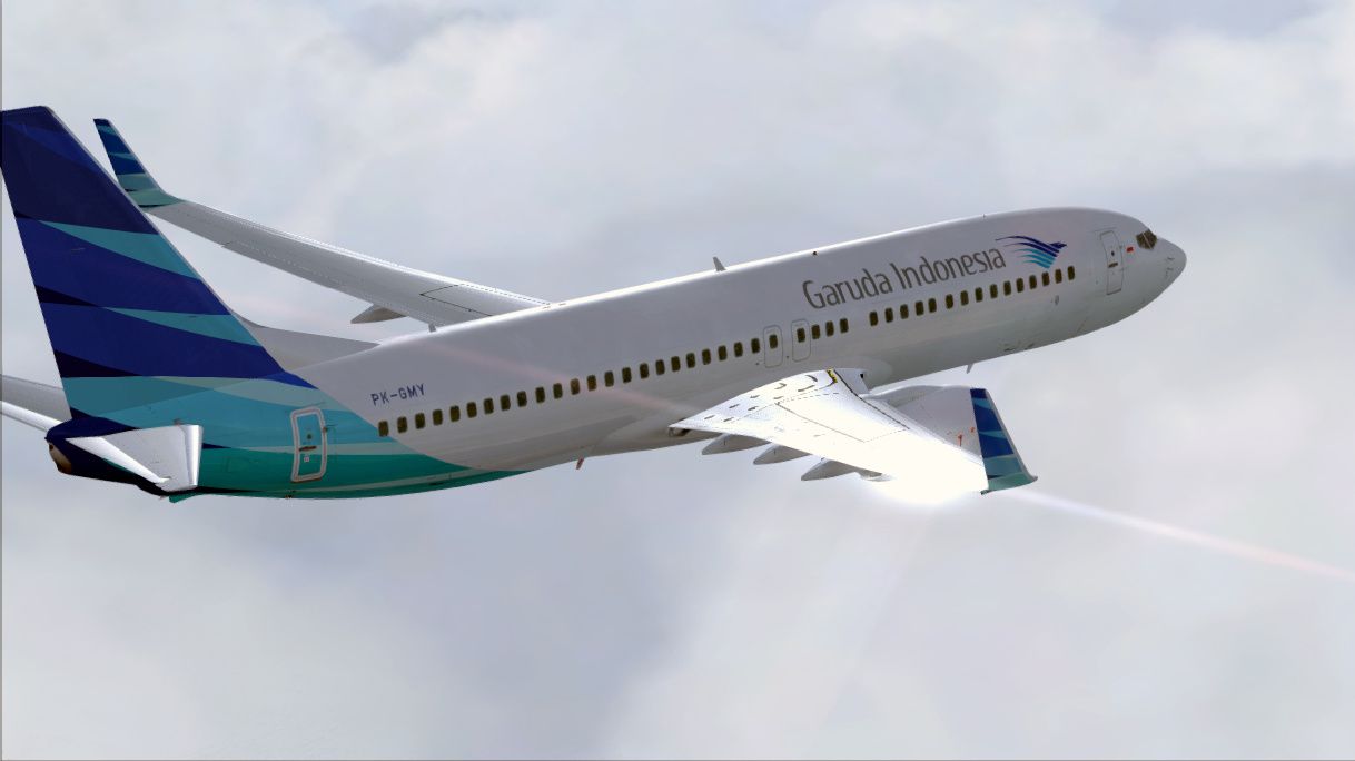 Garuda Indonesia Boeing 737 8u3 For Fsx