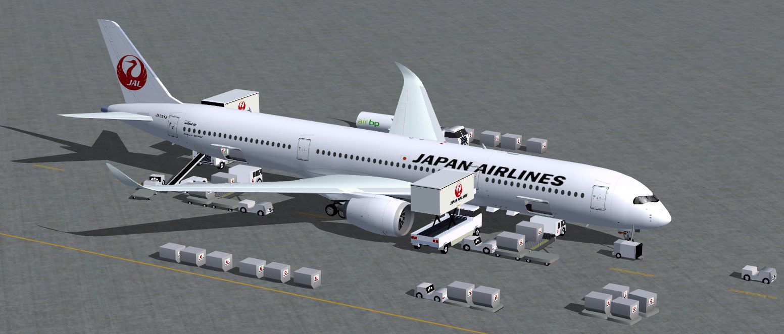 Japan Airlines Airbus A350 1000 V4 1 For Fsx