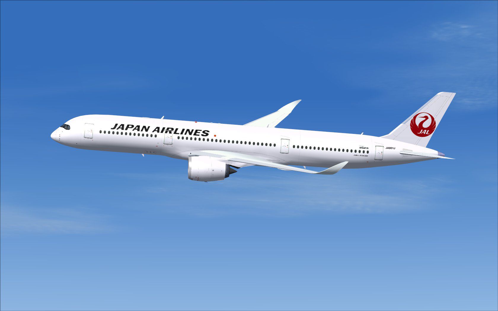 Japan Airlines Airbus A350 900 V4 For Fsx