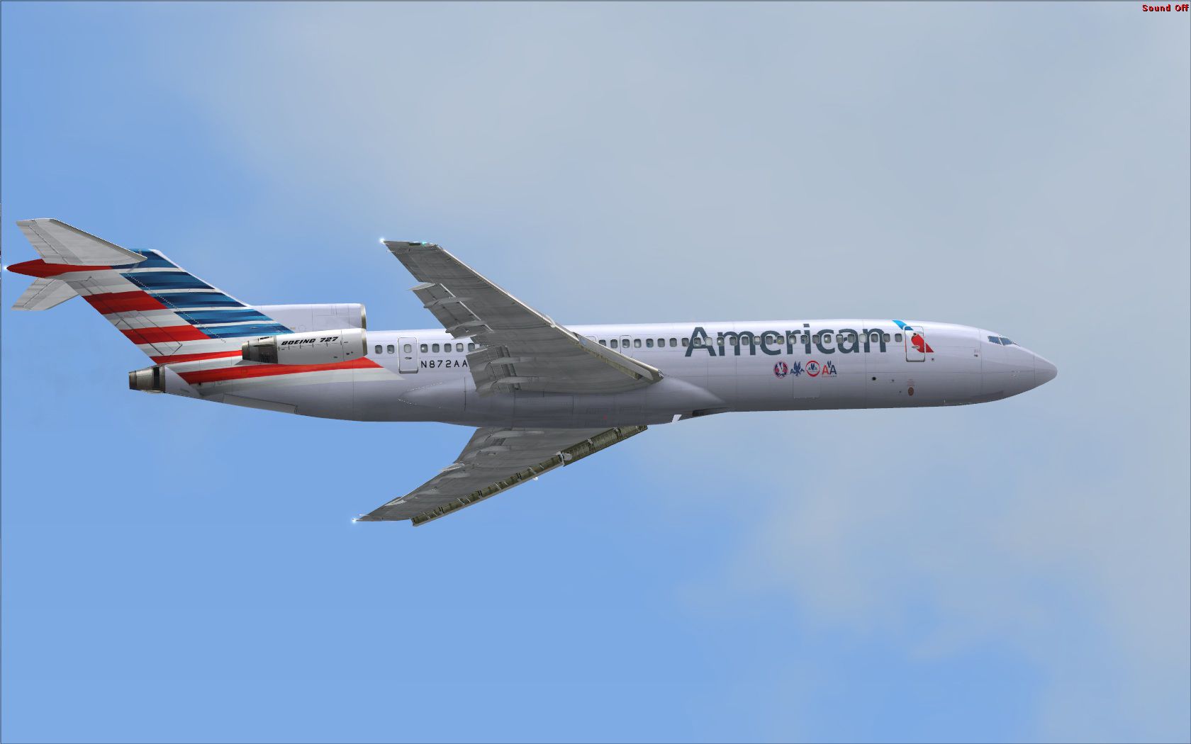 American Airlines Boeing 727-200 AA278N for FSX