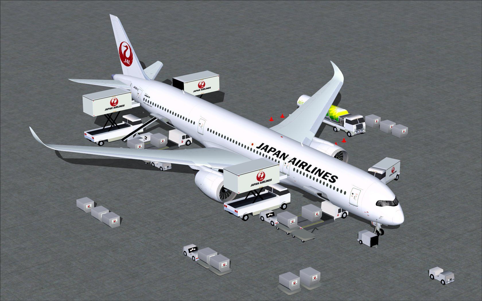Japan Airlines Airbus A350 1000 V4 For Fsx