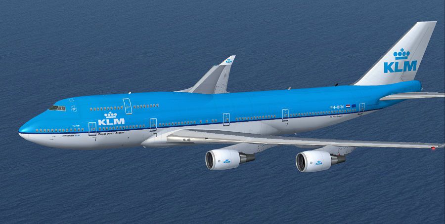 KLM Boeing 747-406 V4 for FSX
