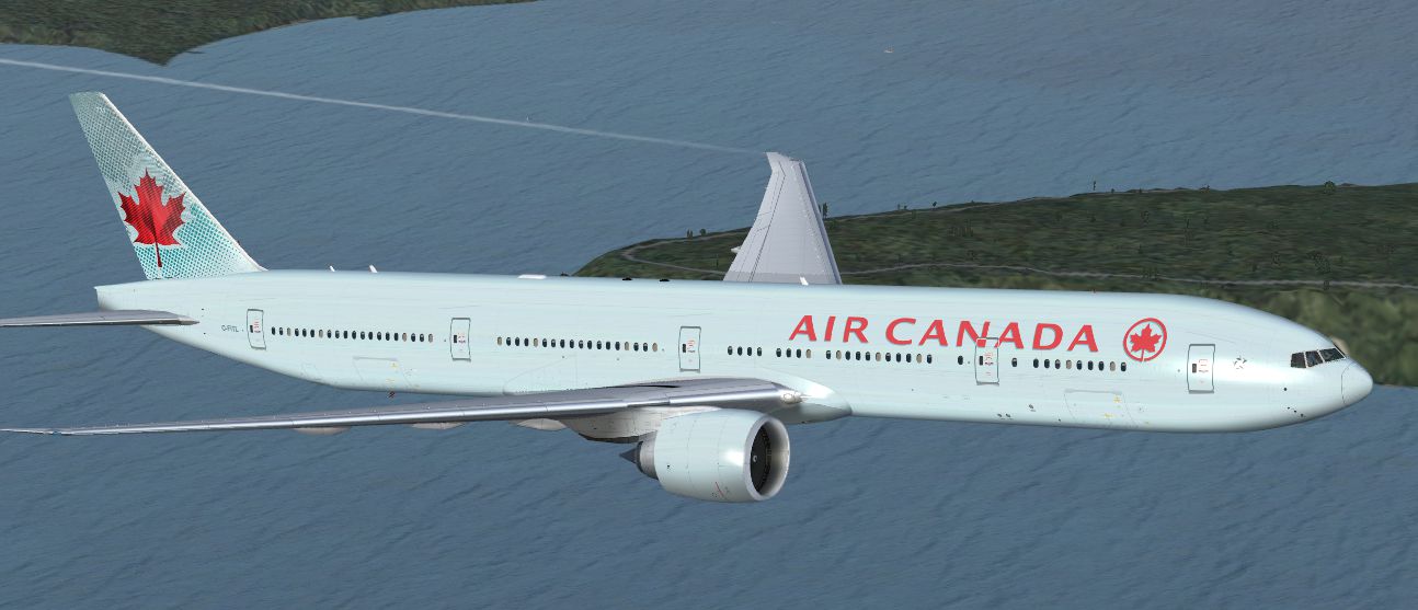 Air Canada Boeing 777 300er C Fitl For Fsx