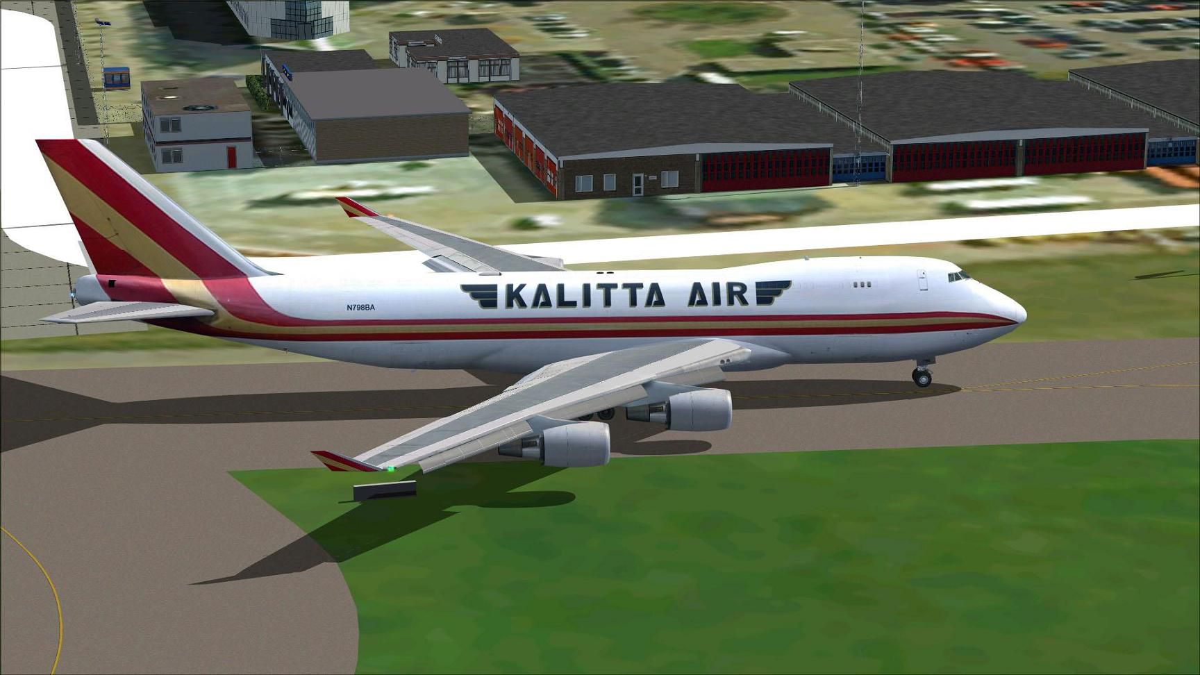 Kalitta Air Boeing 747-4HQF N798BA for FSX
