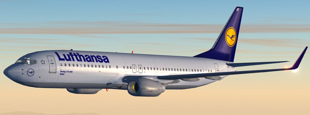 Lufthansa Boeing 737 800 D Abjf For Fsx