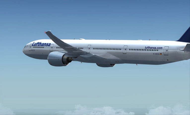 fsx pmdg 777 lufthansa cargo new livery