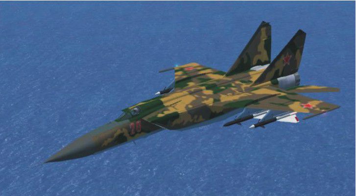 MiG-25 Foxbat for FSX