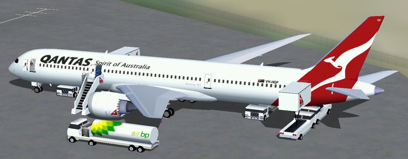 Qantas Boeing 787-9 for FSX