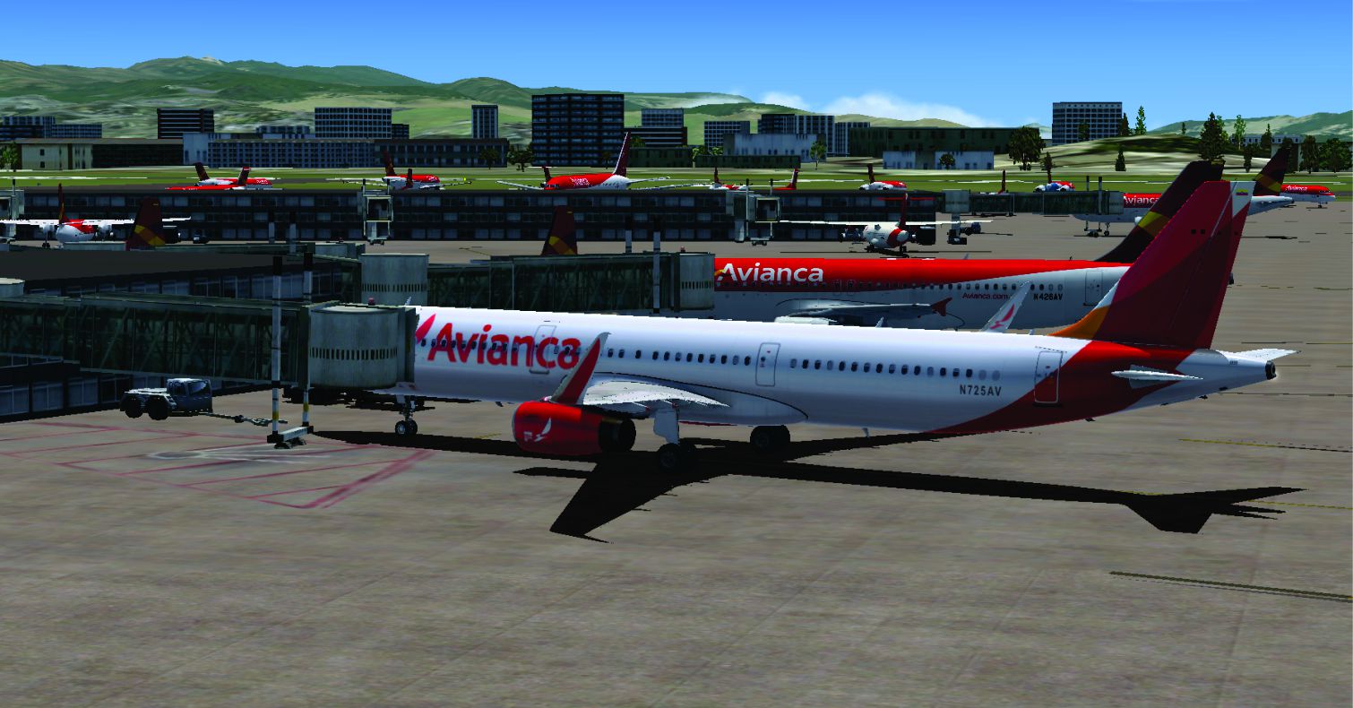 Avianca Airbus A321 For Fsx