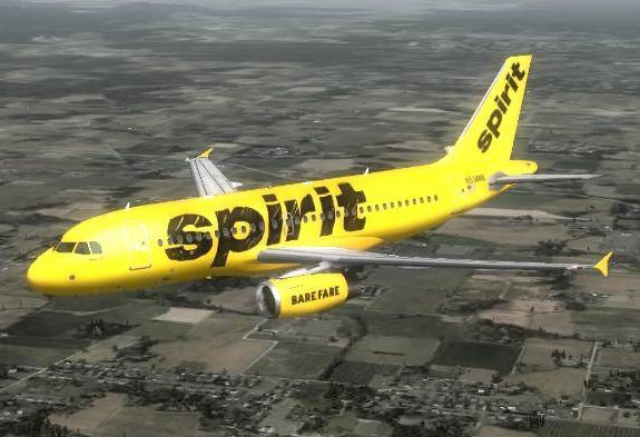 Spirit Airlines Airbus A319 For Fsx
