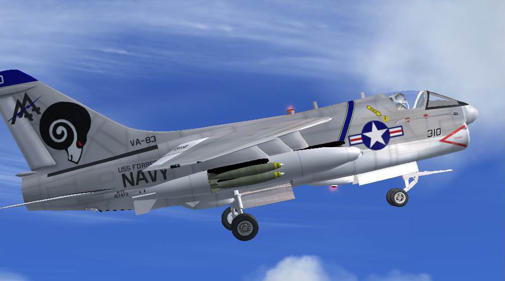 Vought A 7 Corsair II Package for FSX