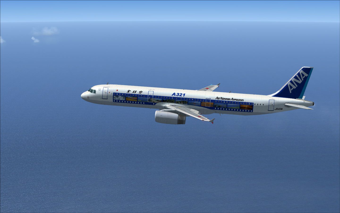 Ana Sp Airbus A321 For Fsx