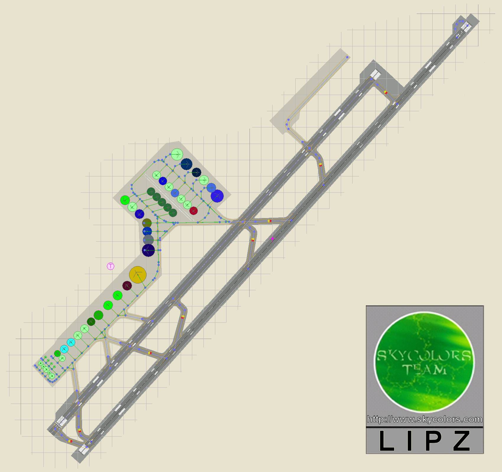 Flight Simulator Airport Charts