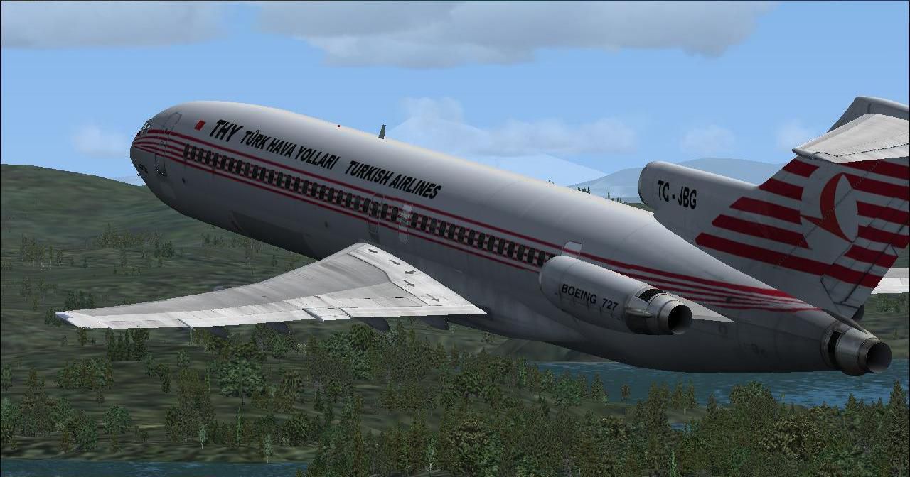 Turkish Airlines Boeing 727-2F2 for FSX