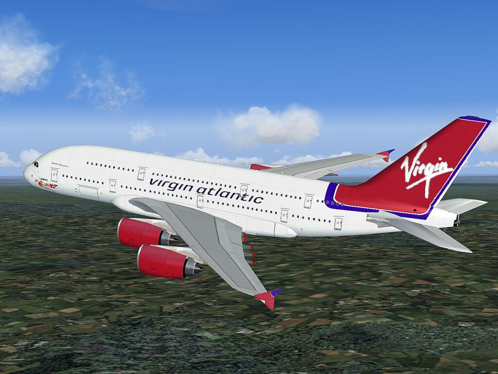 Virgin Atlantic Airbus A380 for FSX