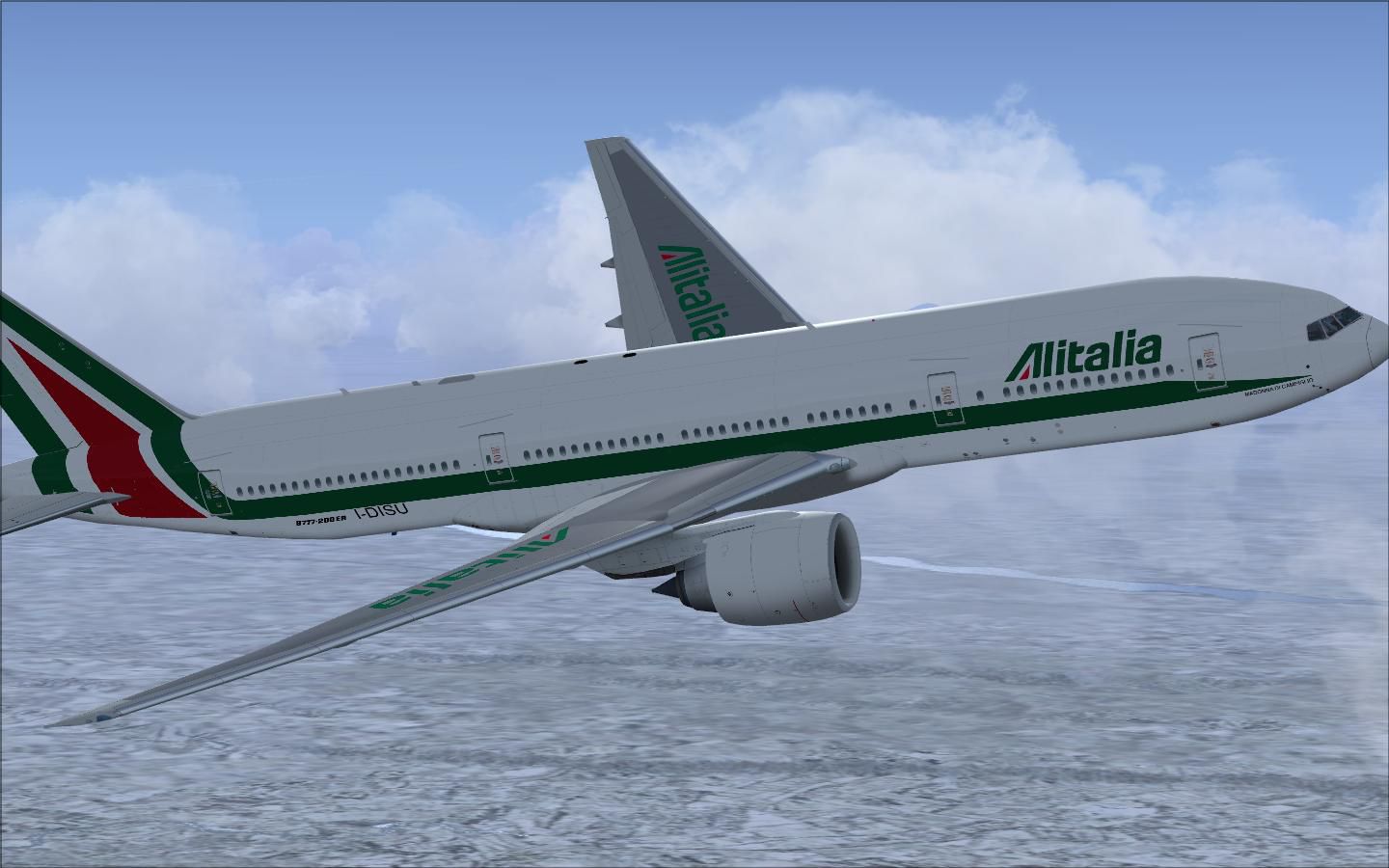 Alitalia Boeing 777 200 For Fsx