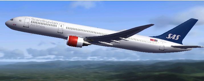 Sas Boeing 787 800 For Fsx