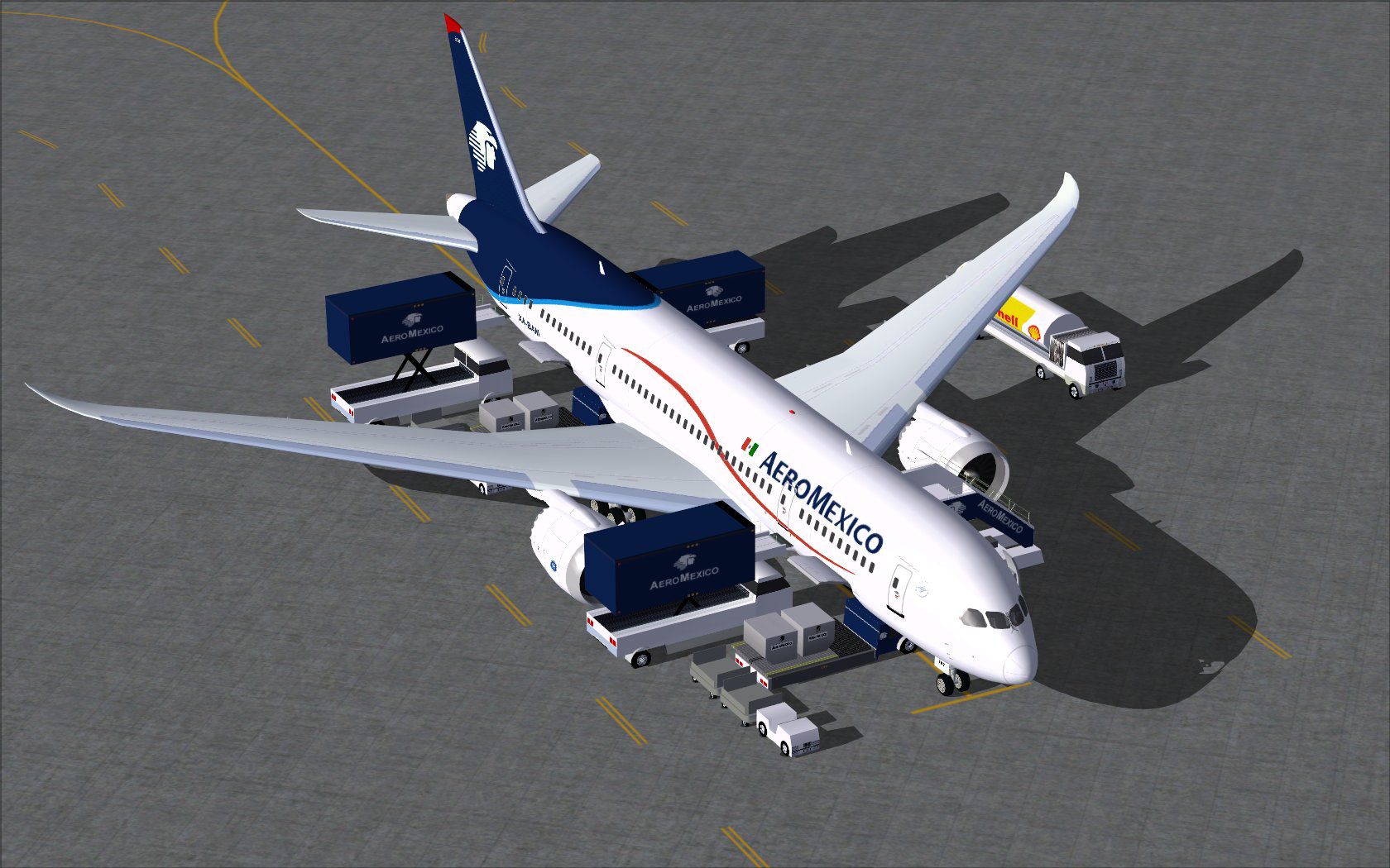 Aeromexico Boeing 787 8 V2 For Fsx