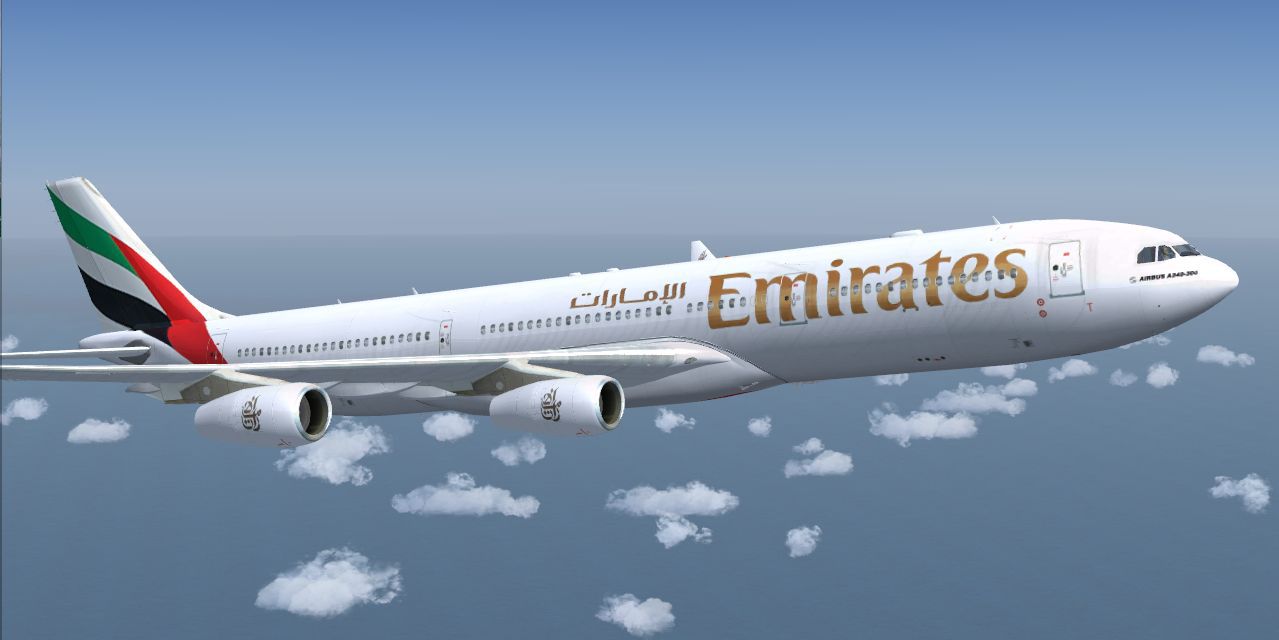 emirates a340-500 fsx