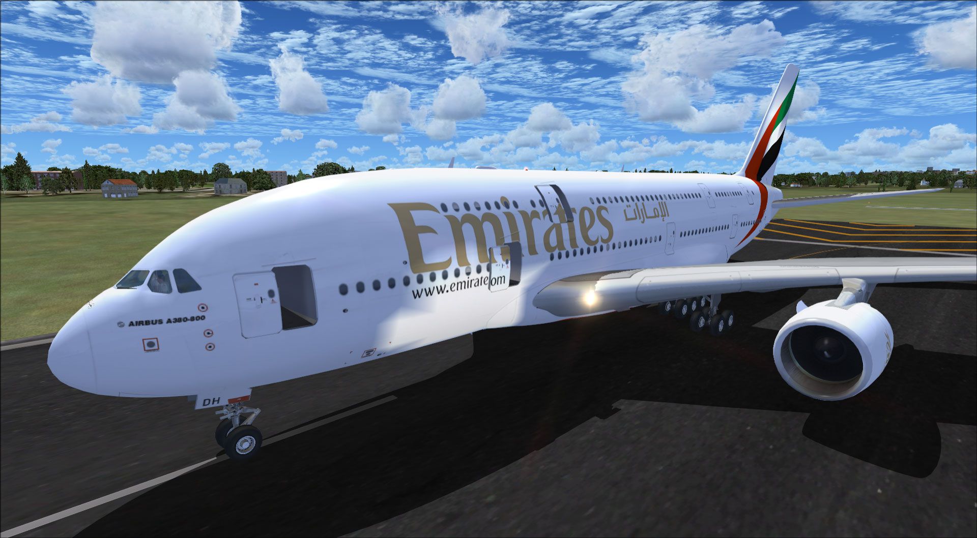 Microsoft flight simulator x airbus a380