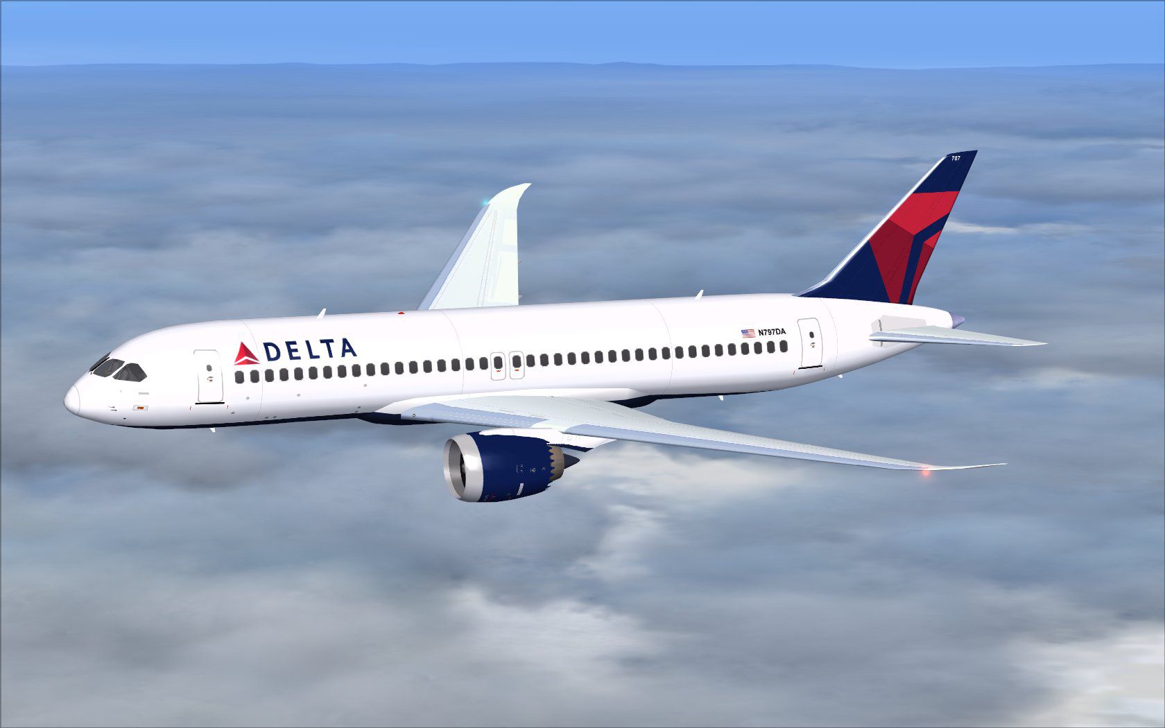 Delta Airlines Boeing 797 for FSX