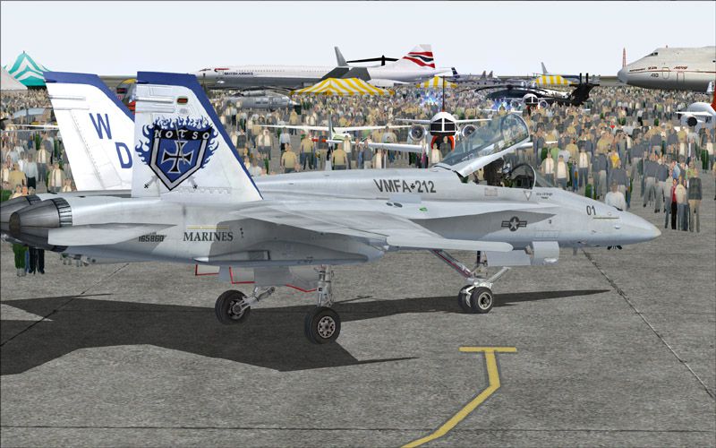 fsx acceleration f18