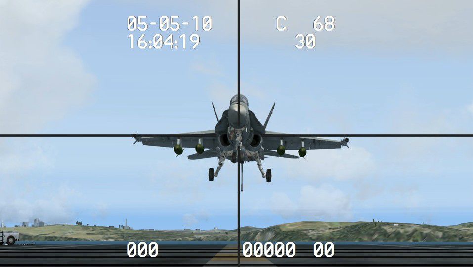clearview simulator f-18