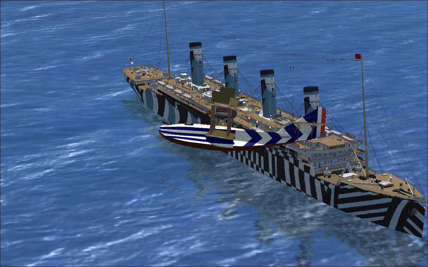 Rms Olympic Ai Ship For Fsx