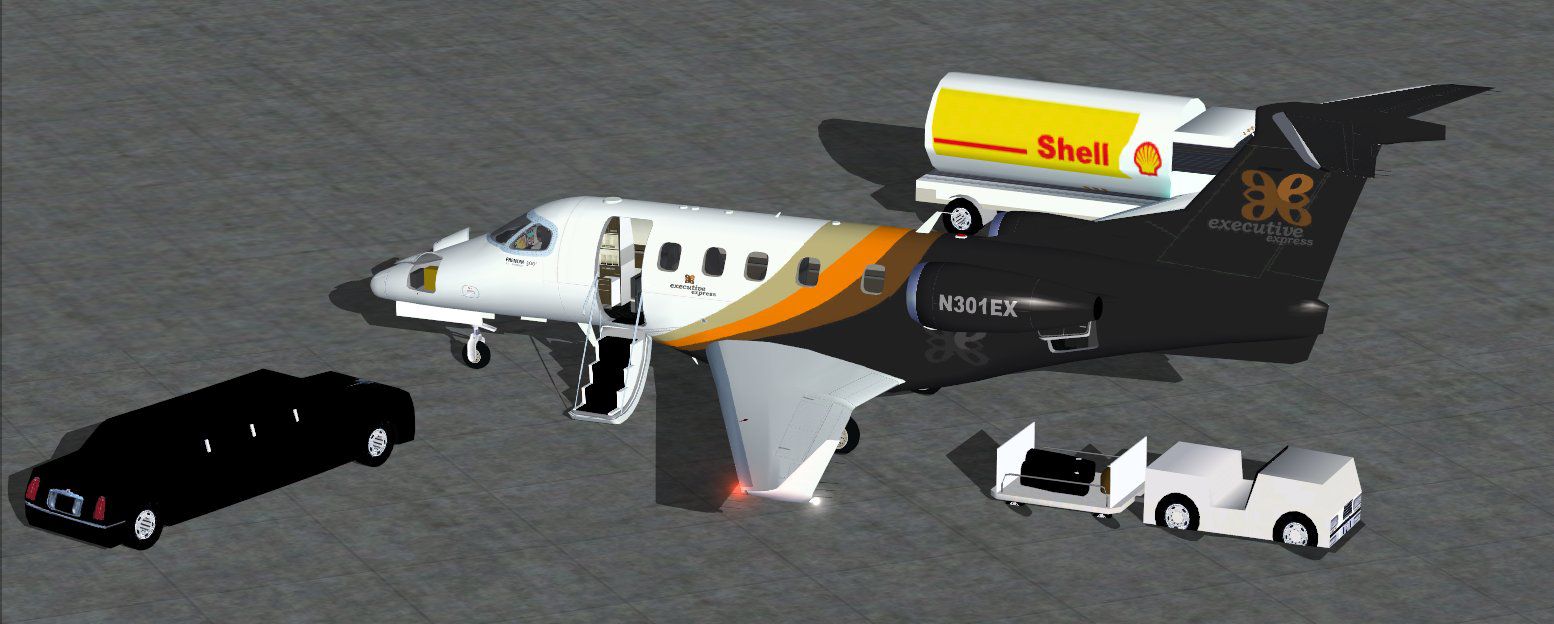 Executive Express Embraer Phenom 300 For Fsx