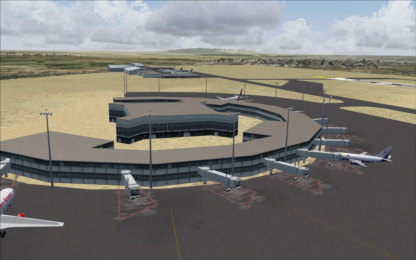 Jomo Kenyatta Nairobi Airport Scenery for FSX & P3D