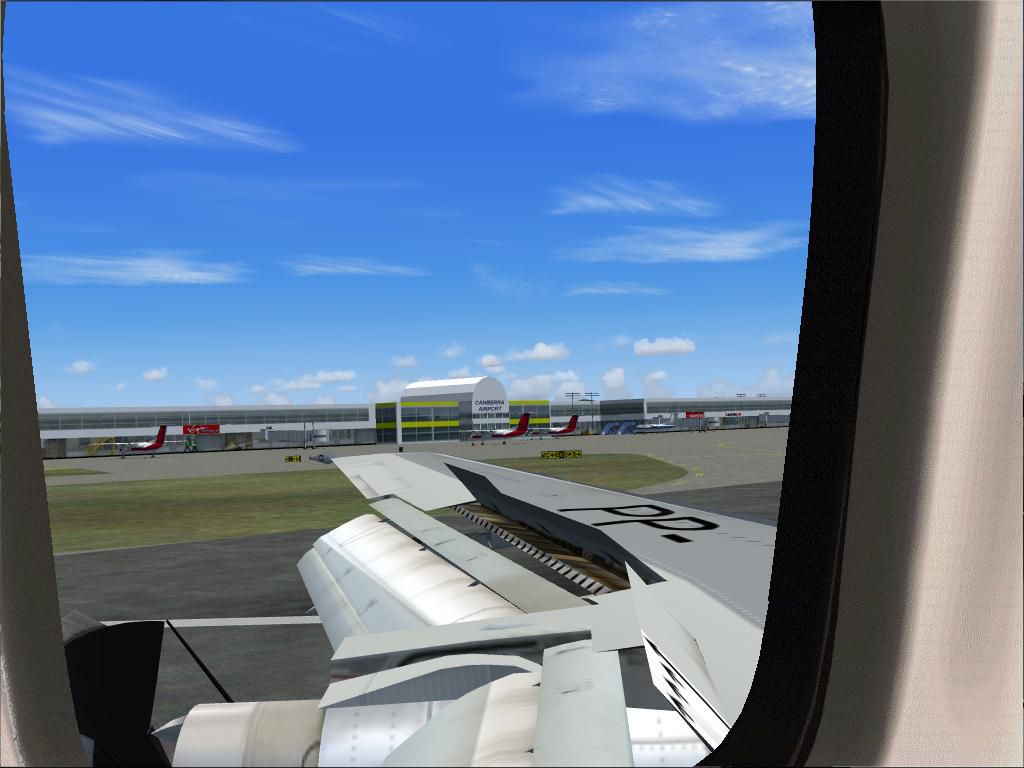 Boeing 737-200 Wing Views for FS2004