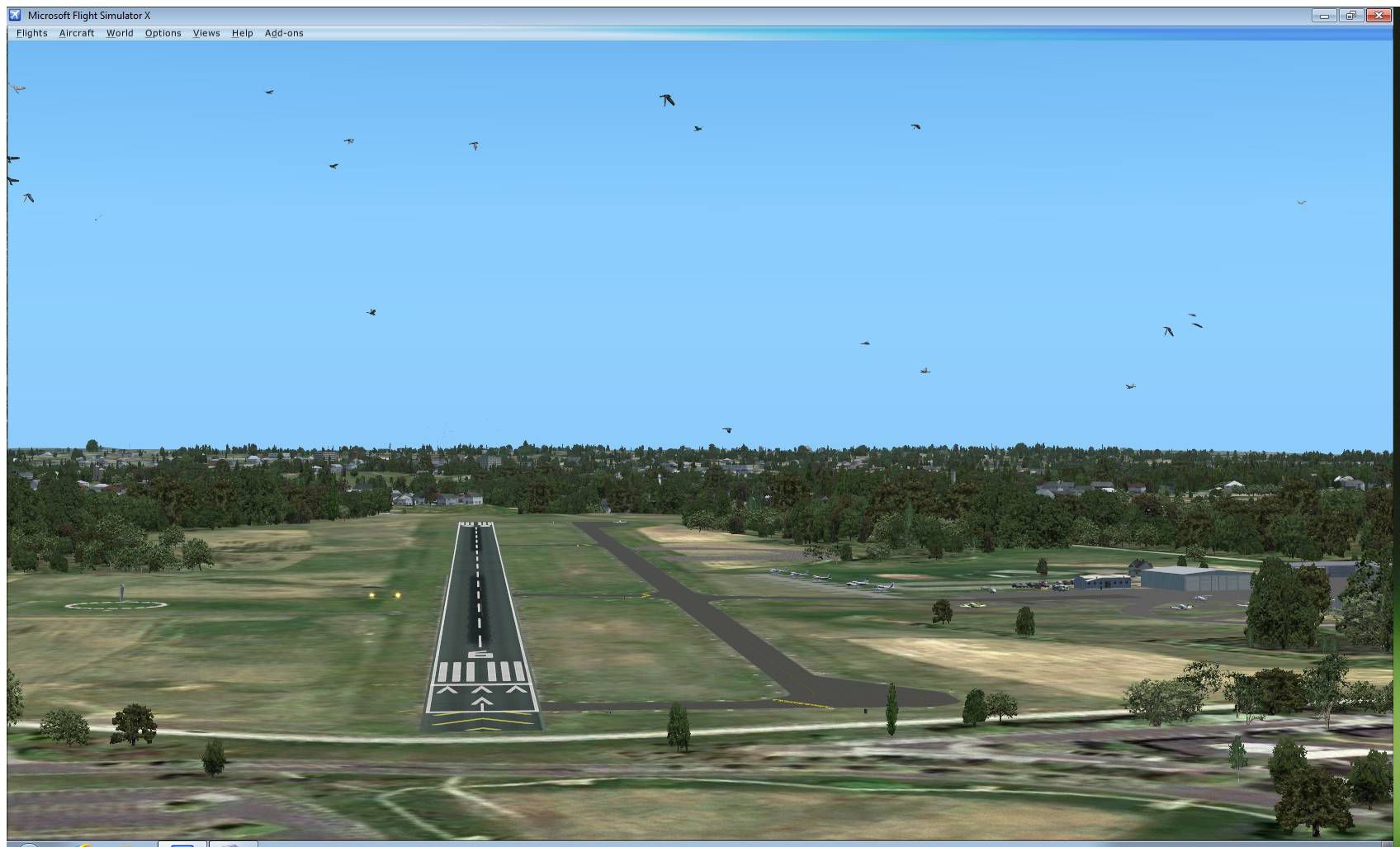 Wings Field Airport Scenery for FSX1696 x 1026