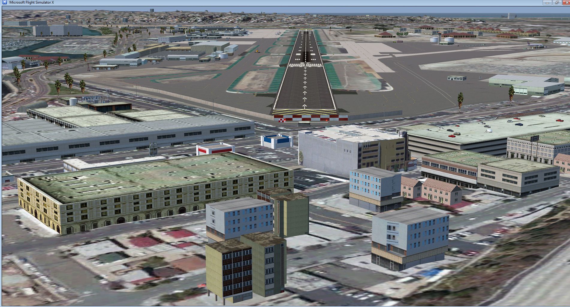 San Diego International Airport Scenery for FSX