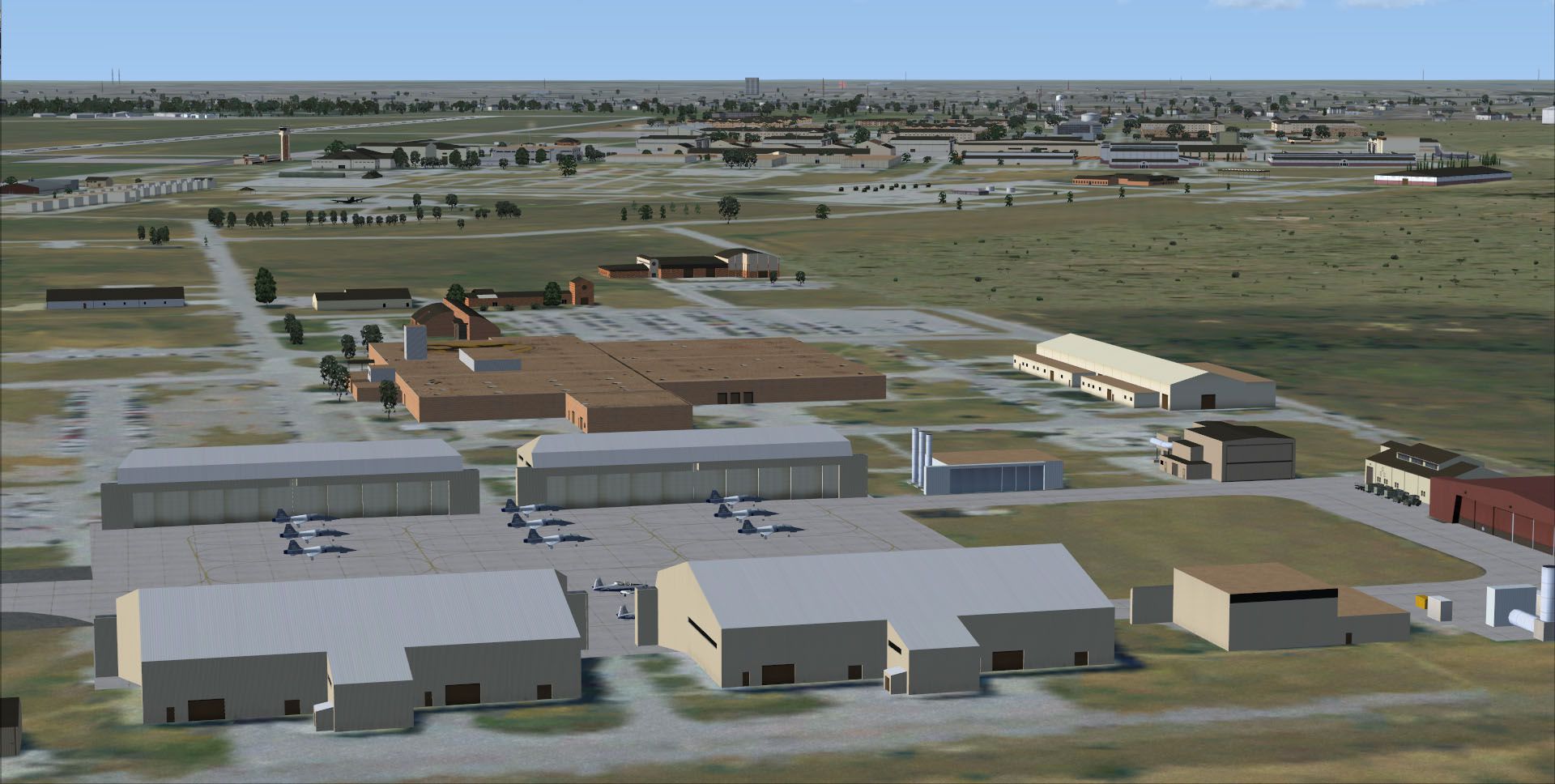 Sheppard Air Force Base Scenery for FSX & P3D