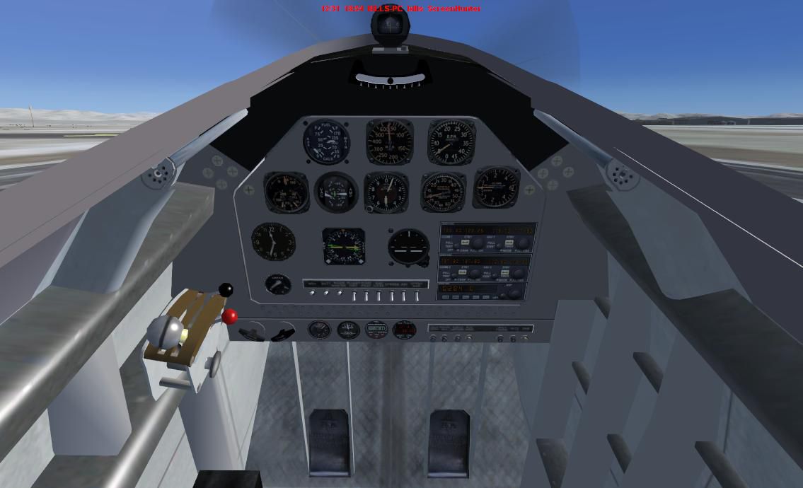 fsx acceleration p51d race cockpit instruments