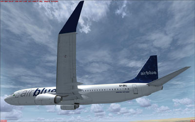 Airblue Pakistan Airlines Boeing 737-800