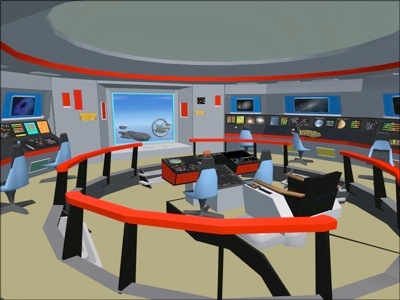 Star Trek Enterprise bridge