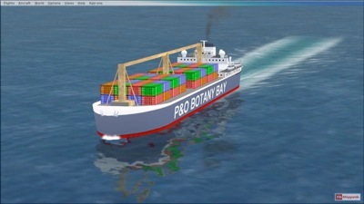 FSX Container Ships