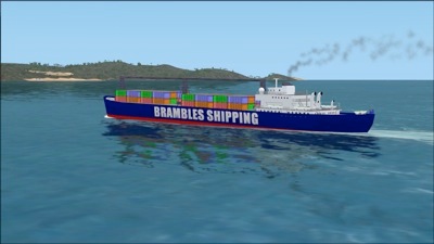 FSX Container Ships
