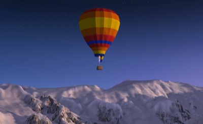 FSX Hot Air Balloon