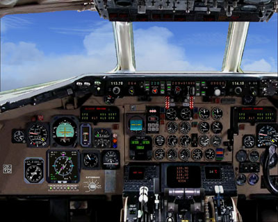 MD-90 panel for FS2004