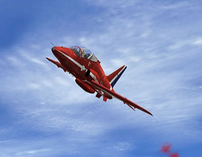 Red Arrows Hawk for FS2004