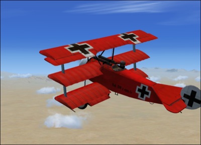 Red Baron Tri-Plane
