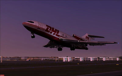 DHL Cargo Boeing 727