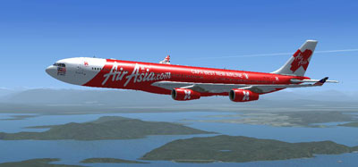 Air Asia X a340