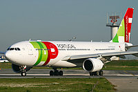 TAP Portugal Airbus A330-200 on runway.