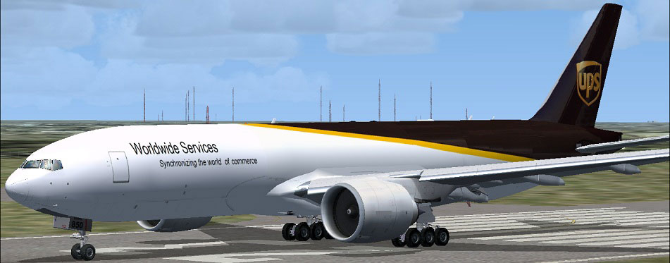 Ups Boeing 777 0 Freighter For Fsx