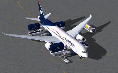 AeroMexico Boeing 787-8.